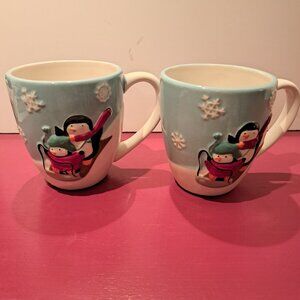 Two Holiday Mugs